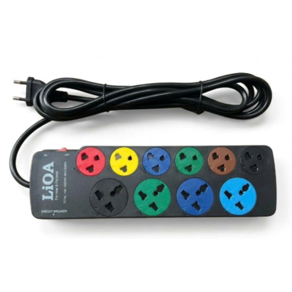 Ổ cắm điện Lioa 4D6SN3.2 (10 ổ cắm - 3m 10A)