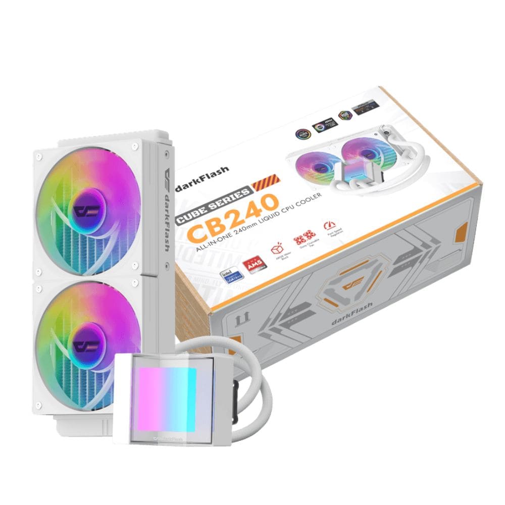 Tản nhiệt nước AIO DarkFlash CB240 White 