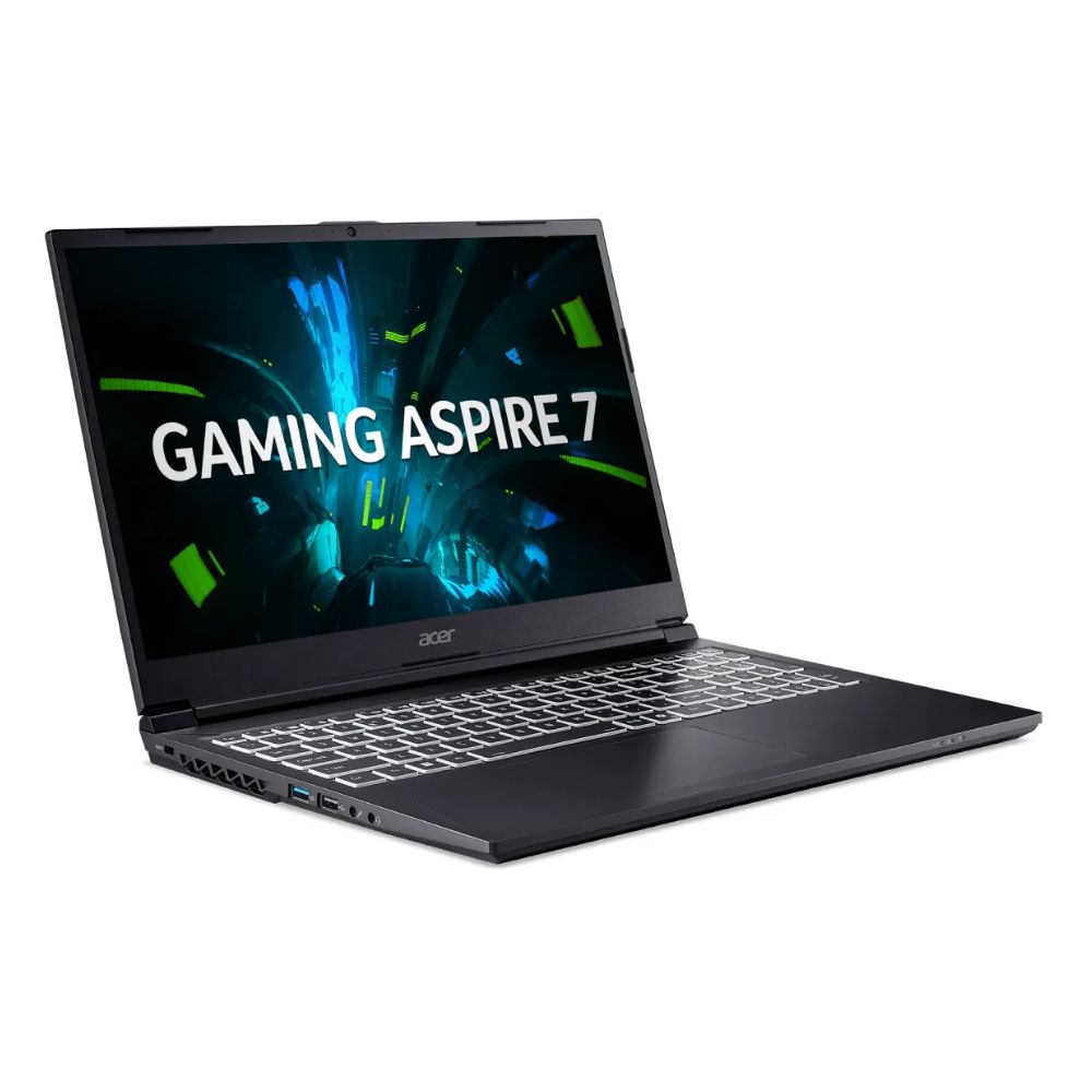 Laptop Acer Aspire Gaming 7 A715 59G 53GZ (Core 5 210H/ 16GB/ 512GB SSD/ RTX 3050 6Gb/ 15.6 inch FHD/ 144Hz/ Win11/ Black/ Vỏ nhôm/ 2Y) 
