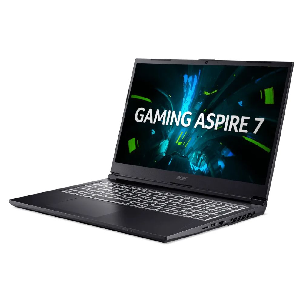 Laptop Acer Aspire Gaming 7 A715 59G 53GZ (Core 5 210H/ 16GB/ 512GB SSD/ RTX 3050 6Gb/ 15.6 inch FHD/ 144Hz/ Win11/ Black/ Vỏ nhôm/ 2Y) 