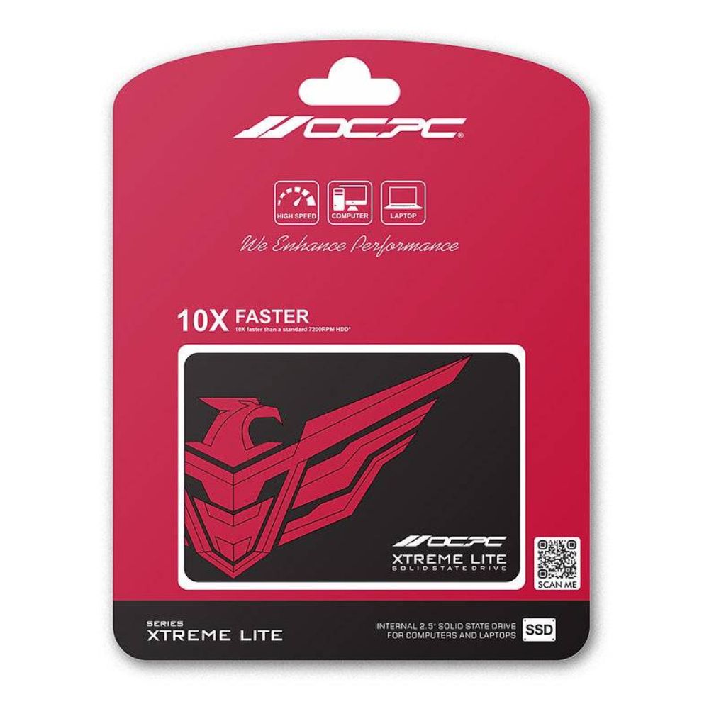 Ổ SSD OCPC XTL-200 512GB - SSD25S3T512GLT (SATA3/ 2.5Inch/ 520MB/s/ 450MB/s)
