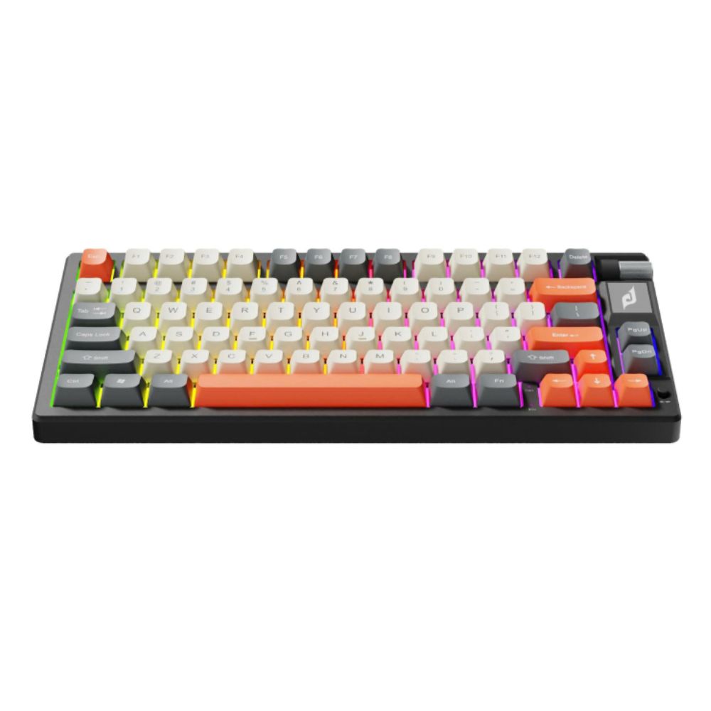 Bàn phím cơ E-Dra EK375WA gray-off white-orange