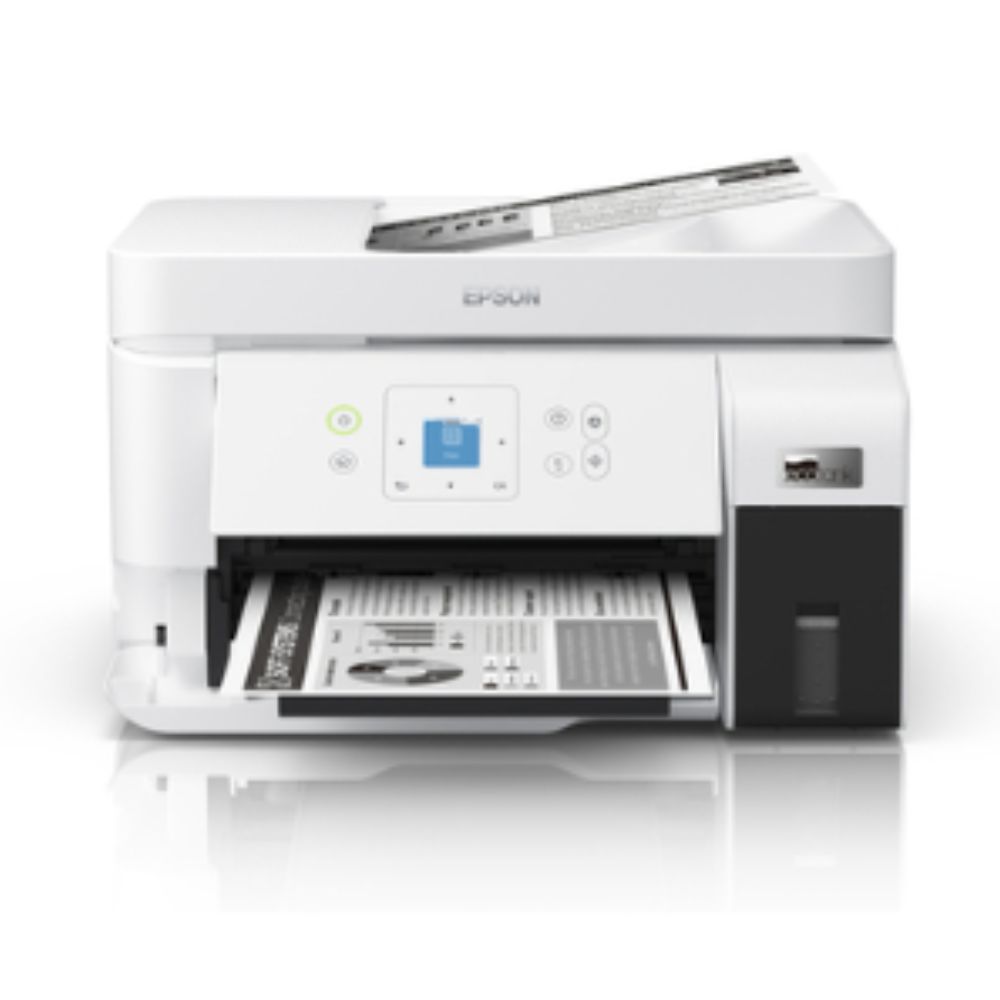 Máy in phun đen trắng Epson EcoTank M2050 (A4/A5/ In/ Copy/ Scan/ Đảo mặt/ ADF/ USB/ WIFI)