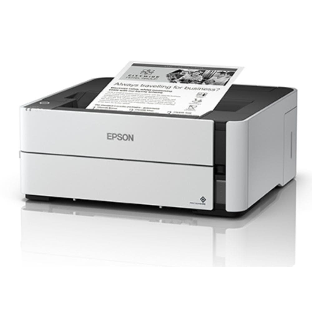Máy in phun đen trắng Epson EcoTank M1140 (A4/A5/ In/ Copy/ Scan/ Đảo mặt/ USB/ WIFI)
