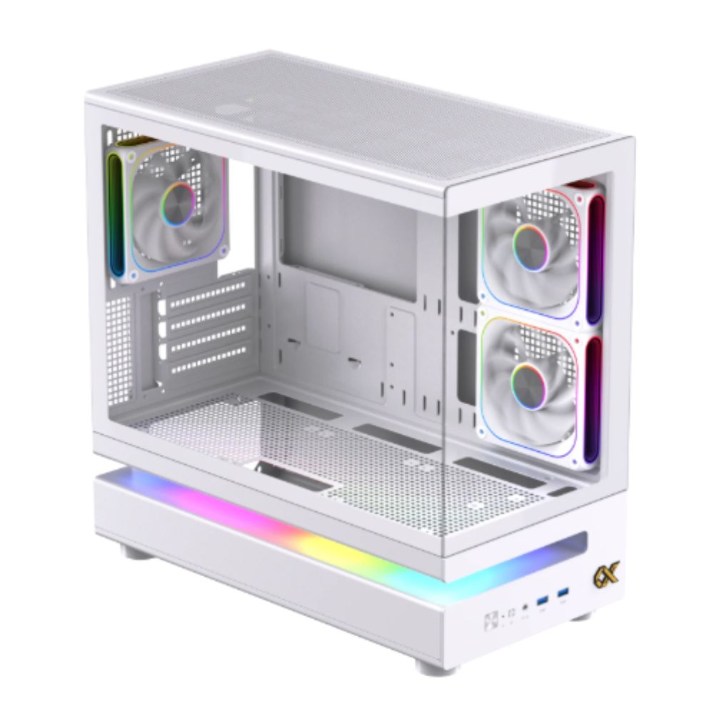 Vỏ máy tính Xigmatek WIND M 3AF Arctic (Mini Tower/ M-ATX/ Trắng)