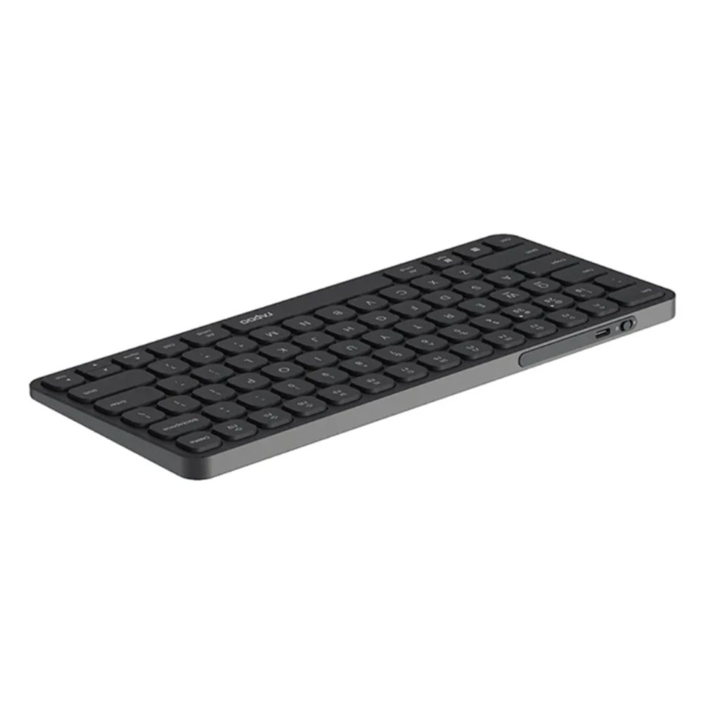 Bàn phím không dây Rapoo E9050L Màu đen (Bluetooth/Wireless/ Pin sạc)