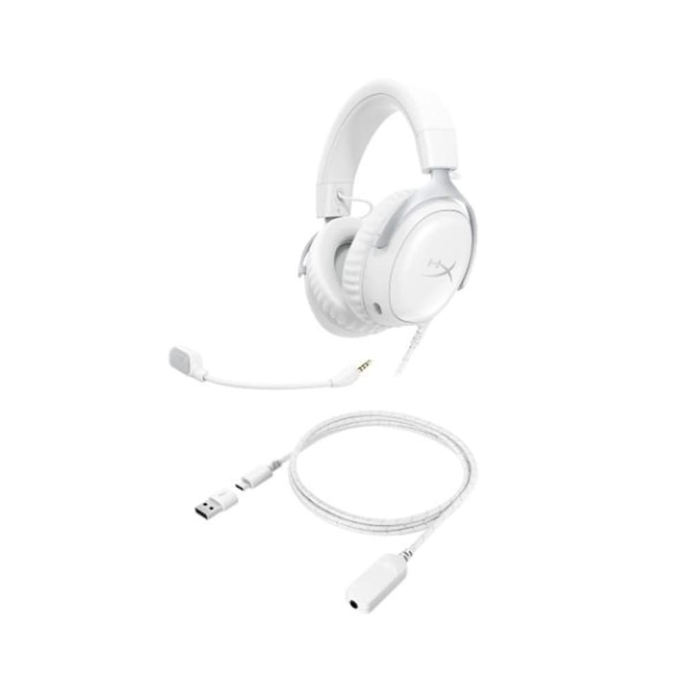 Tai nghe có dây Gaming HP HyperX Cloud III White BS7C1AA