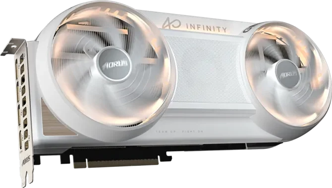 Cạc màn hình Gigabyte AORUS GeForce RTX 5080 INFINITY 16G (N5080AORUSIF WD-16GD) 