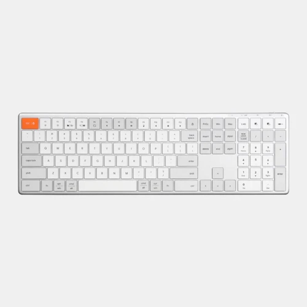 Bàn phím không dây HyperWork HyperOne Gen 3 Plus HPW-KB1-G3.PLUS-WHT Trắng