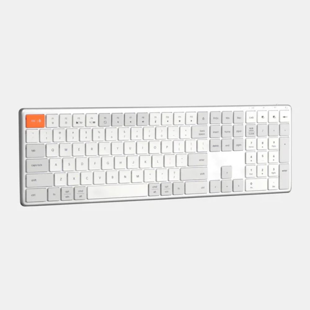 Bàn phím không dây HyperWork HyperOne Gen 3 Plus HPW-KB1-G3.PLUS-WHT Trắng
