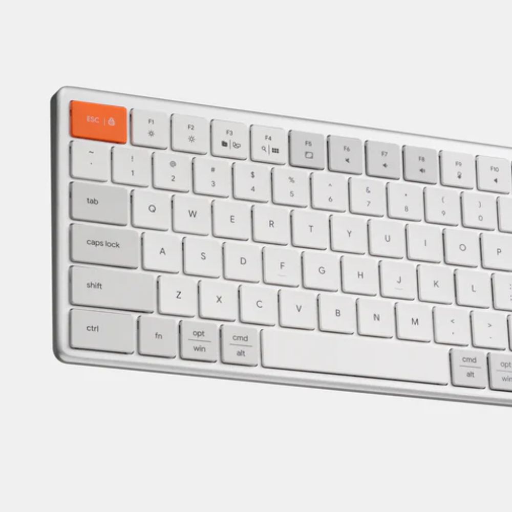 Bàn phím không dây HyperWork HyperOne Gen 3 Plus HPW-KB1-G3.PLUS-WHT Trắng
