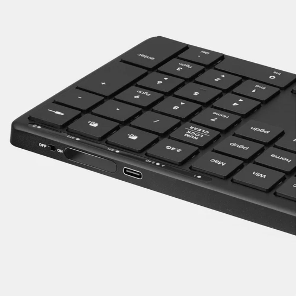Bàn phím không dây HyperWork HyperOne Gen 3 Plus HPW-KB1-G3.PLUS-BLK Đen
