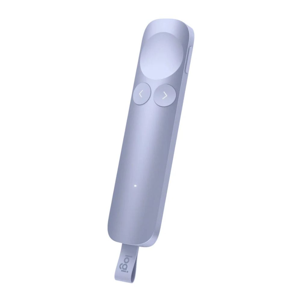 Bút trình chiếu Logitech Spotlight 2 - Màu tím (Bluetooth/ Đầu thu USB-C Receiver Wireless)