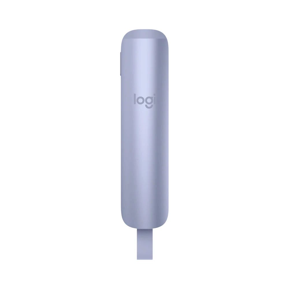 Bút trình chiếu Logitech Spotlight 2 - Màu tím (Bluetooth/ Đầu thu USB-C Receiver Wireless)