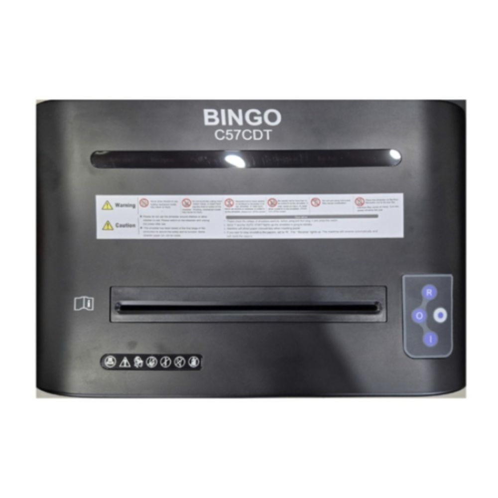 Máy hủy tài liệu BINGO C57CDT (Hủy vụn/ 25-27 Tờ/lần/ A4/A5)