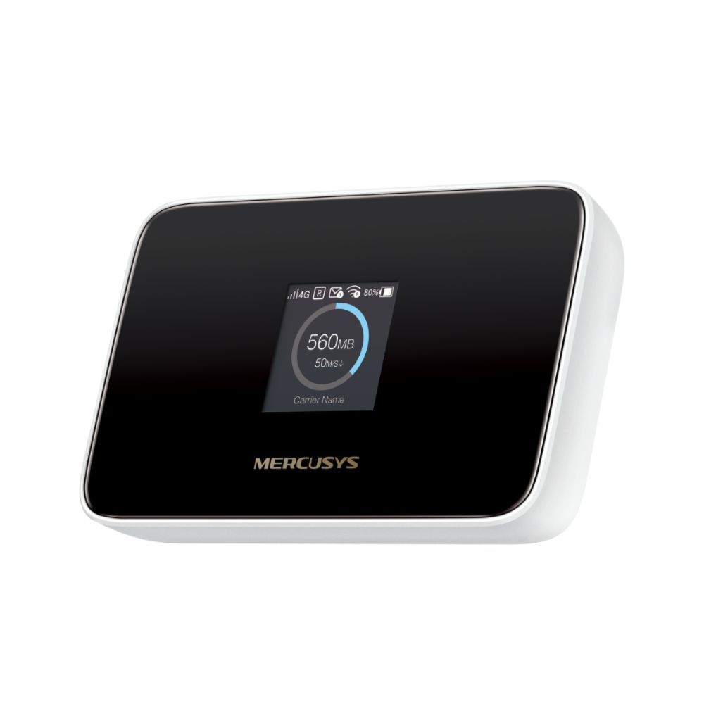 Bộ phát wifi 4G Mercusys MT115 (Chuẩn AX/ AX300Mbps/ Ăng-ten ngầm/ Khe Sim 4G/ 10 User)