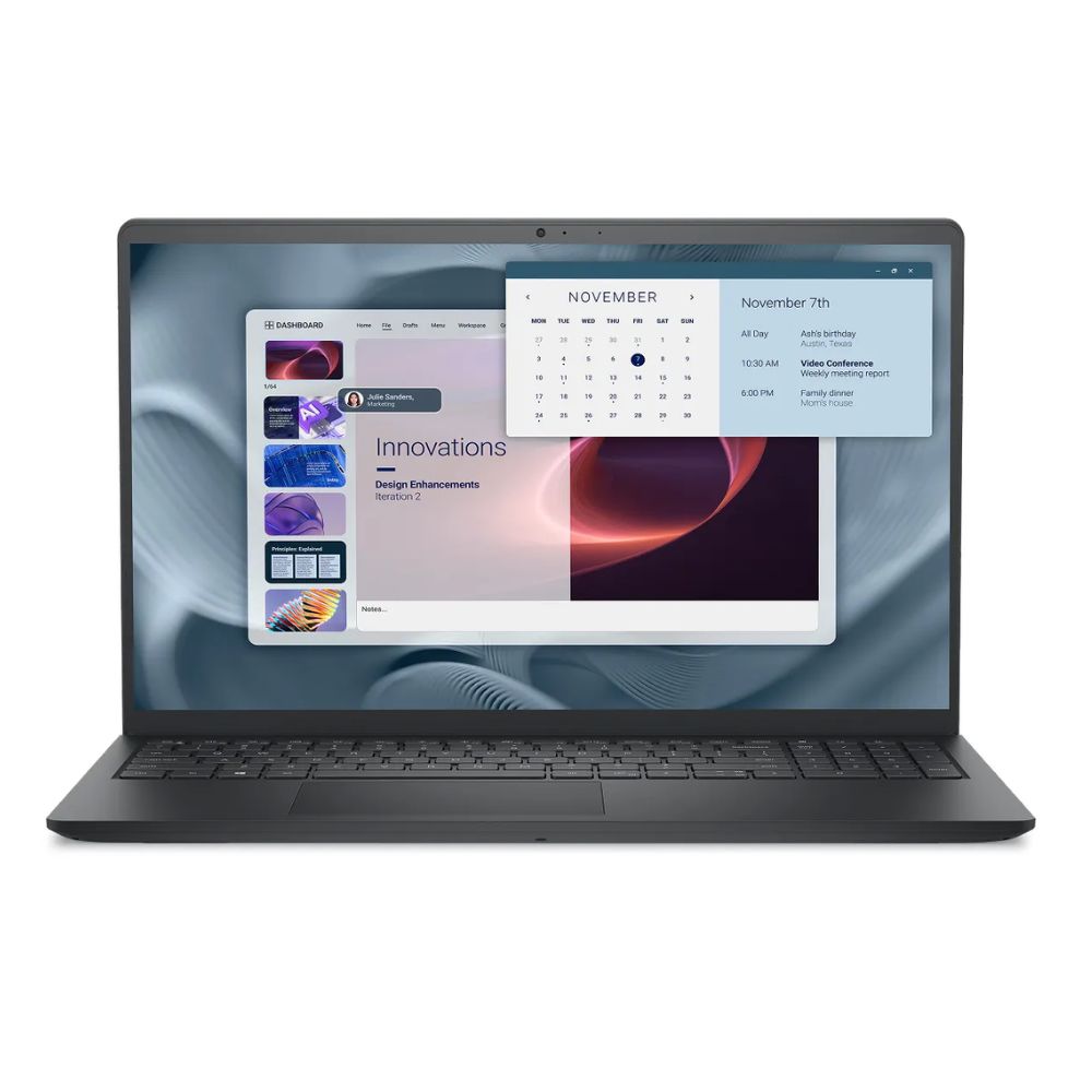 Laptop Dell Pro 15 Essential PV 15250 - Hàng nhập khẩu (Core 3 100U/ 8GB/ 512GB SSD/ 15.6 inch FHD/ 120Hz/ NoOS/ Đen/ 1Y)
