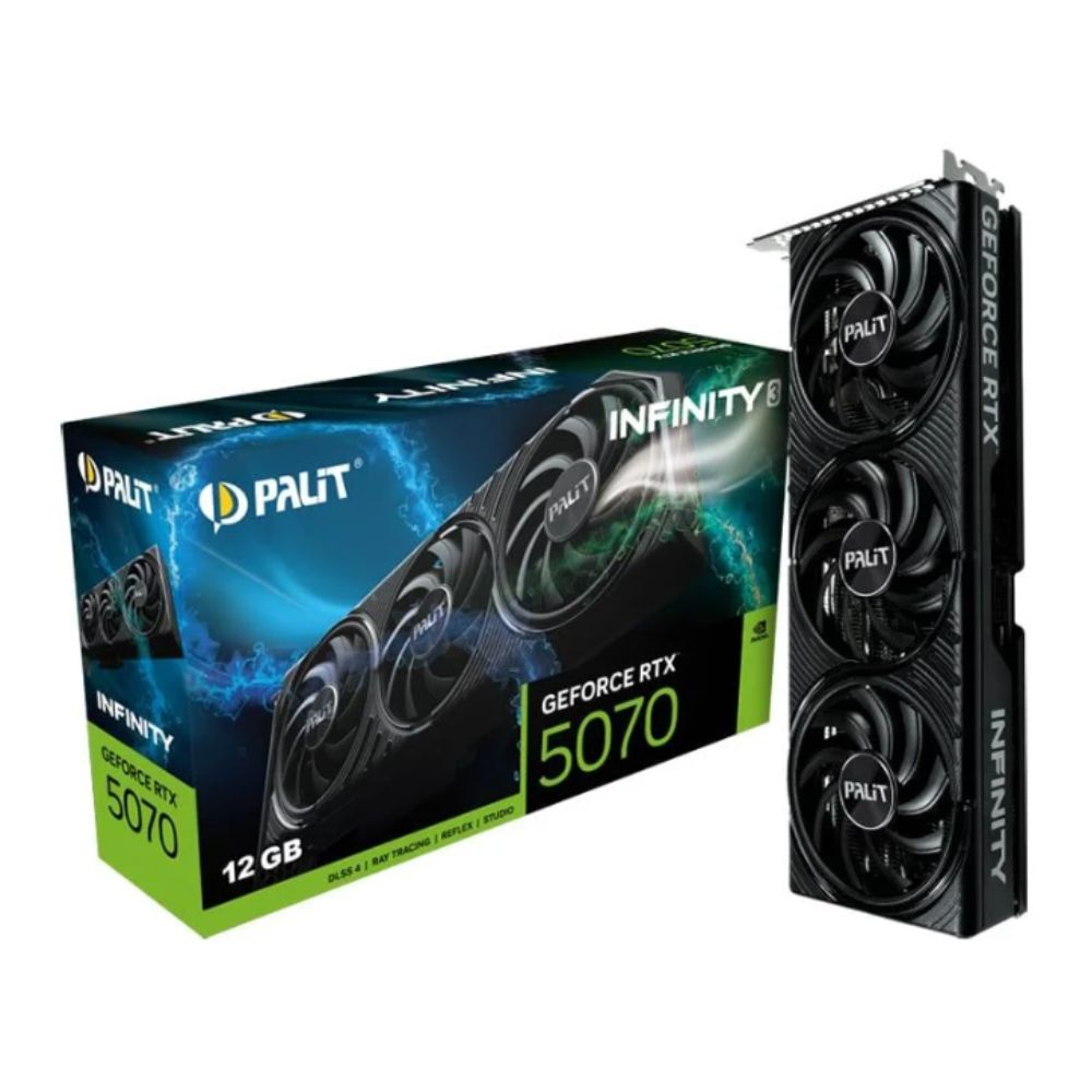 Cạc màn hình Palit GeForce RTX 5070 Infinity 3 12GB (GDDR7/ 192 bit)