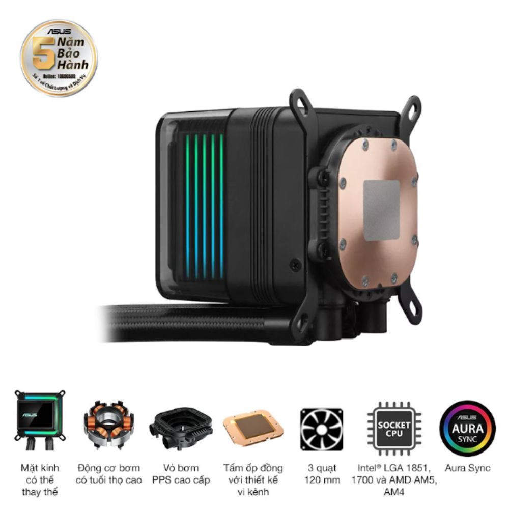 Tản nhiệt nước AIO Asus LC 360 ARGB 