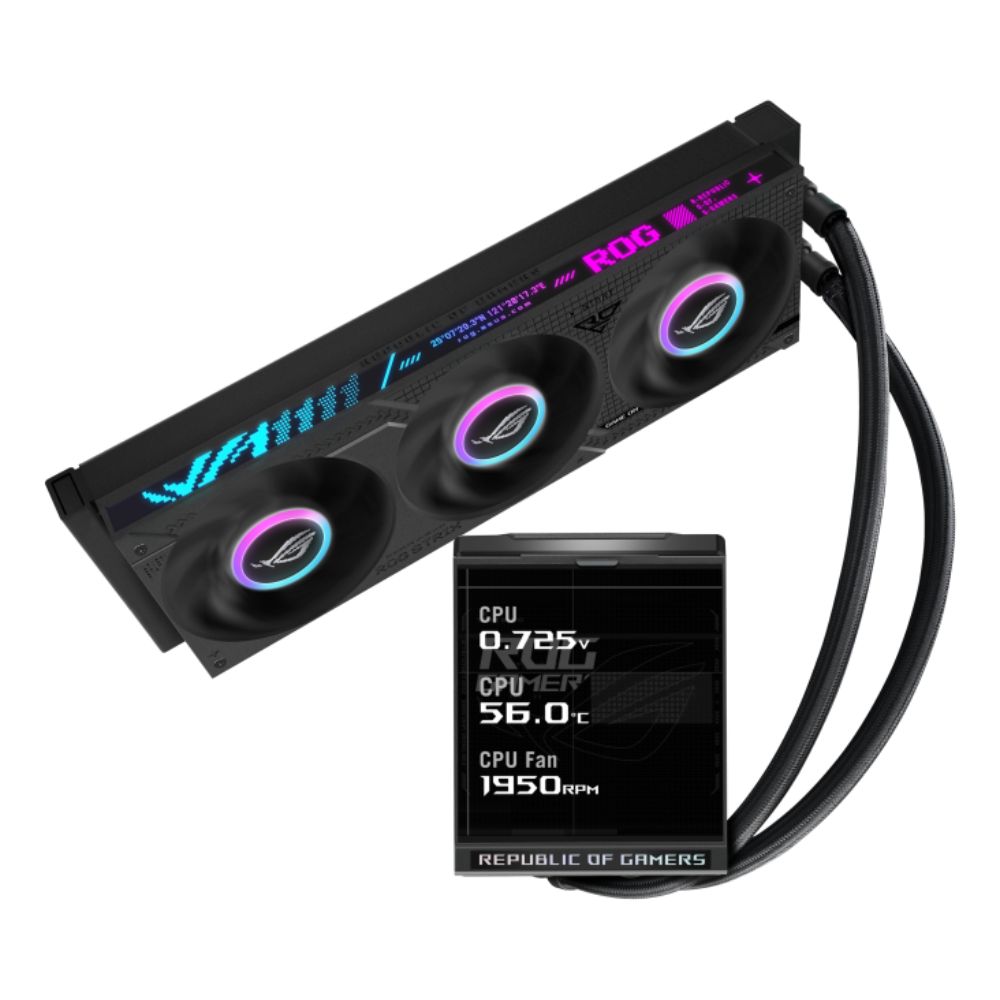 Tản nhiệt nước AIO Asus ROG Strix LC IV 360 ARGB LCD 