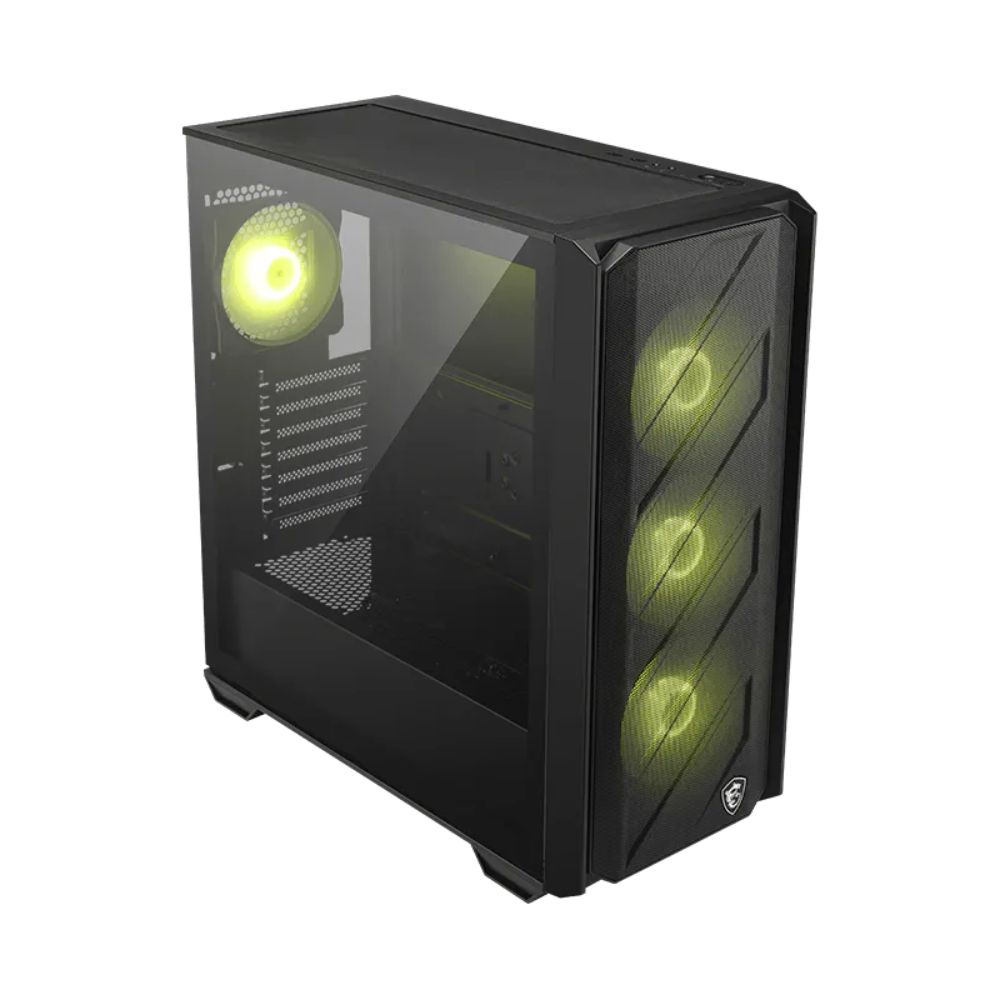 Vỏ máy tính MSI MAG FORGE 330R AIRFLOW Black ( ATX - 4 Fan ARGB)