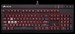 Bàn phím cơ Corsair Strafe MX Red (CH-9000088-NA) (USB, Có dây)