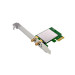 Cạc mạng không dây USB Totolink N300PE 300Mbps (Chuẩn PCI Express/ Wifi 300Mbps/ 2 ăngten)