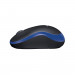 Chuột không dây Logitech M185 Màu đen viền Xanh 