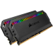 RAM  Corsair DDR4, 3200MHz 32GB (2x16GB) DIMM, CL16, DOMINATOR PLATINUM RGB Black Heatspreader, RGB LED