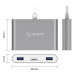 Cáp chuyển Orico RCH3A-GD USB-C sang HDMI + 3USB3.0 + USBC
