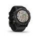 Smart Watch Garmin Fenix 6 (Vỏ thép không gỉ Xám dây Sillicon Đen)