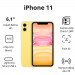 Điện thoại Apple iPhone 11 (4GB/ 128Gb/ Yellow)