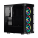 Vỏ máy tính Corsair 465X TG 3Fan RGB Black (CC-9011188-WW) Mid - Tower (Micro ATX / ATX / Mini-ITX)