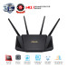 Bộ phát wifi 6 Asus RT-AX58U (Chuẩn AX/ AX3000Mbps/ 4 Ăng-ten ngoài/ Wifi Mesh/ 45User)