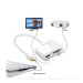Cáp chuyển Ugreen 10427 Mini Displayport sang VGA + HDMI