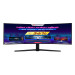 Màn hình ultrawide Samsung Odyssey G9 LC49G95TSSEXXV (Màn cong/ 49Inch/ DQHD (5120x1444)/ 1ms/ 240Hz/ 420cd/m2/ VA)