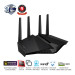 Bộ phát wifi 6 Asus AURA RGB RT-AX82U (Chuẩn AX/ 4 Ăng-ten ngoài/ Wifi Mesh/ Dưới 80 User)