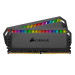 RAM Corsair DDR4, 3200MHz 16GB (2x8GB) DIMM, CL16 DOMINATOR PLATINUM RGB Black Heatspreader, RGB LED