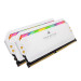 RAM Corsair DDR4, 3200MHz 16GB (2x8GB) DIMM, CL16 DOMINATOR PLATINUM RGB White Heatspreader, RGB LED
