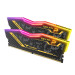 Ram TEAMGROUP T-FORCE DELTA TUF Gaming Alliance RGB 16GB (2*8GB) D4 - 3200MHz  LED 16.8 triệu màu , tản nhiệt nhôm