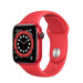 Đồng hồ thông minh Apple Watch Series 6 44mm (4G) Viền Nhôm Đỏ - Dây Cao Su Đỏ