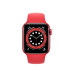 Đồng hồ thông minh Apple Watch Series 6 40mm (GPS) Viền Nhôm Đỏ- Dây Cao Su Đỏ