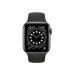 Đồng hồ thông minh Apple Watch Series 6 40mm (GPS) Viền Nhôm Xám- Dây Cao Su Đen