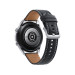 Đồng hồ Samsung Galaxy Watch 3 45mm-Viền Thép Bạc Dây Da