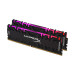 Ram Kingston DDR4 2X32Gb 3200 HyperX Predator RGB (HX432C16PB3AK2/64)