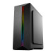 Vỏ case GAMEMAX G527 SHINE - Black - LED Strips rainbow