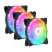 Fan Case Cooler Master MASTERFAN MF120 PRISMATIC ARGB 3 IN 1