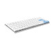 Bàn phím cơ DareU EK868 Bluetooth White Brown switch