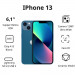 Điện thoại Apple iPhone 13 (4GB/ 128Gb/ Blue)