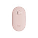 Chuột không dây Logitech Pebble M350 silent Màu hồng (Bluetooth, Wireless)
